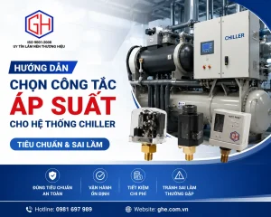 Hướng Dẫn Chọn Công Tắc Áp Suất Cho Hệ Thống Chiller: Tiêu Chuẩn & Sai Lầm